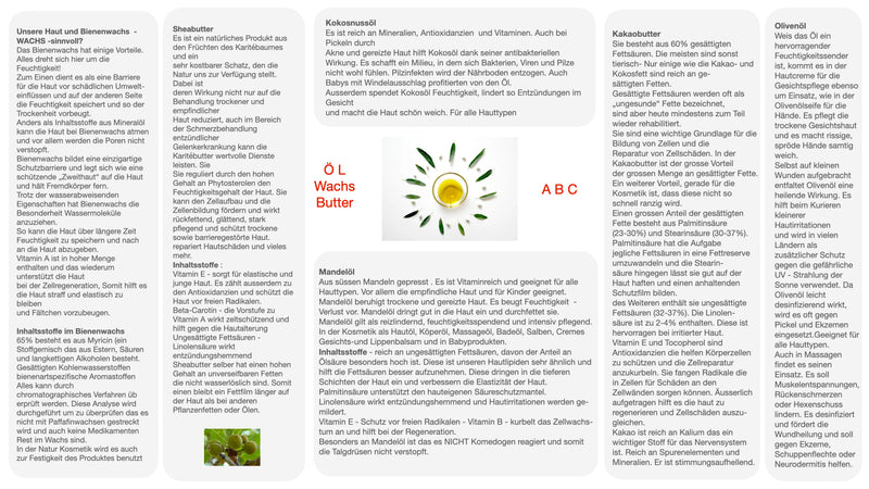 Biologische Körperbutter