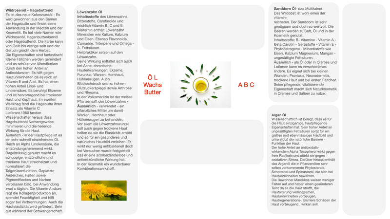 Biologische Körperbutter