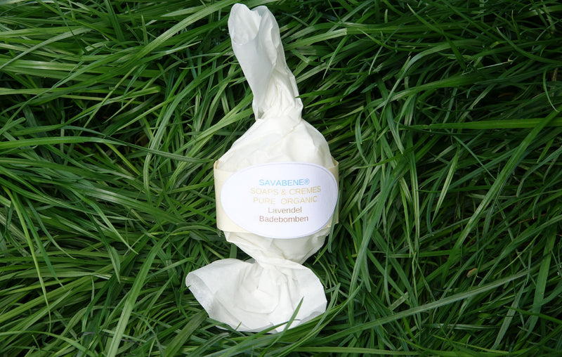 Lavendel Badebombe
